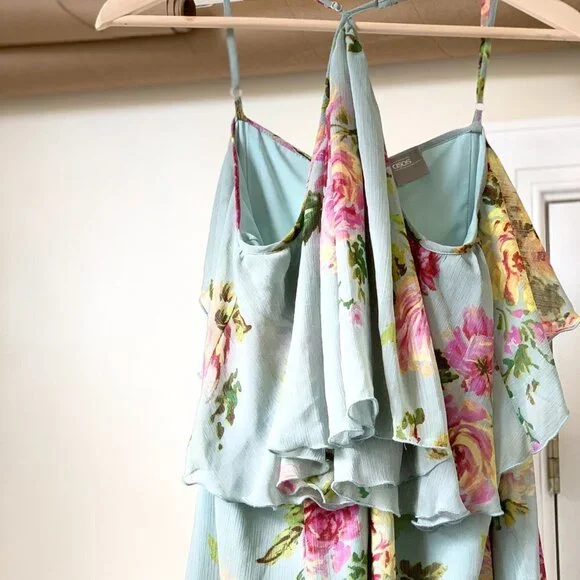 ASOS Floral Ruffle Dress - Picture 3 of 6